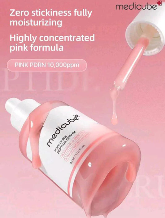 Medicube 30ml Korean Cosmetics Salmon DNA PDRN Pink Peptide Essence