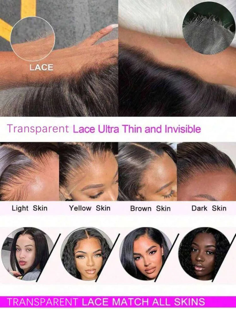 Straight Bob Wig(human hair)