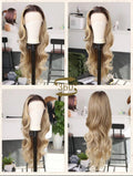 Beyonce Bombshell Wig(human blend)